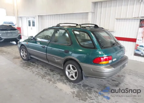 1997 Subaru Impreza Outback Sport from USA, damaged, VIN JF1GF4850VH800946